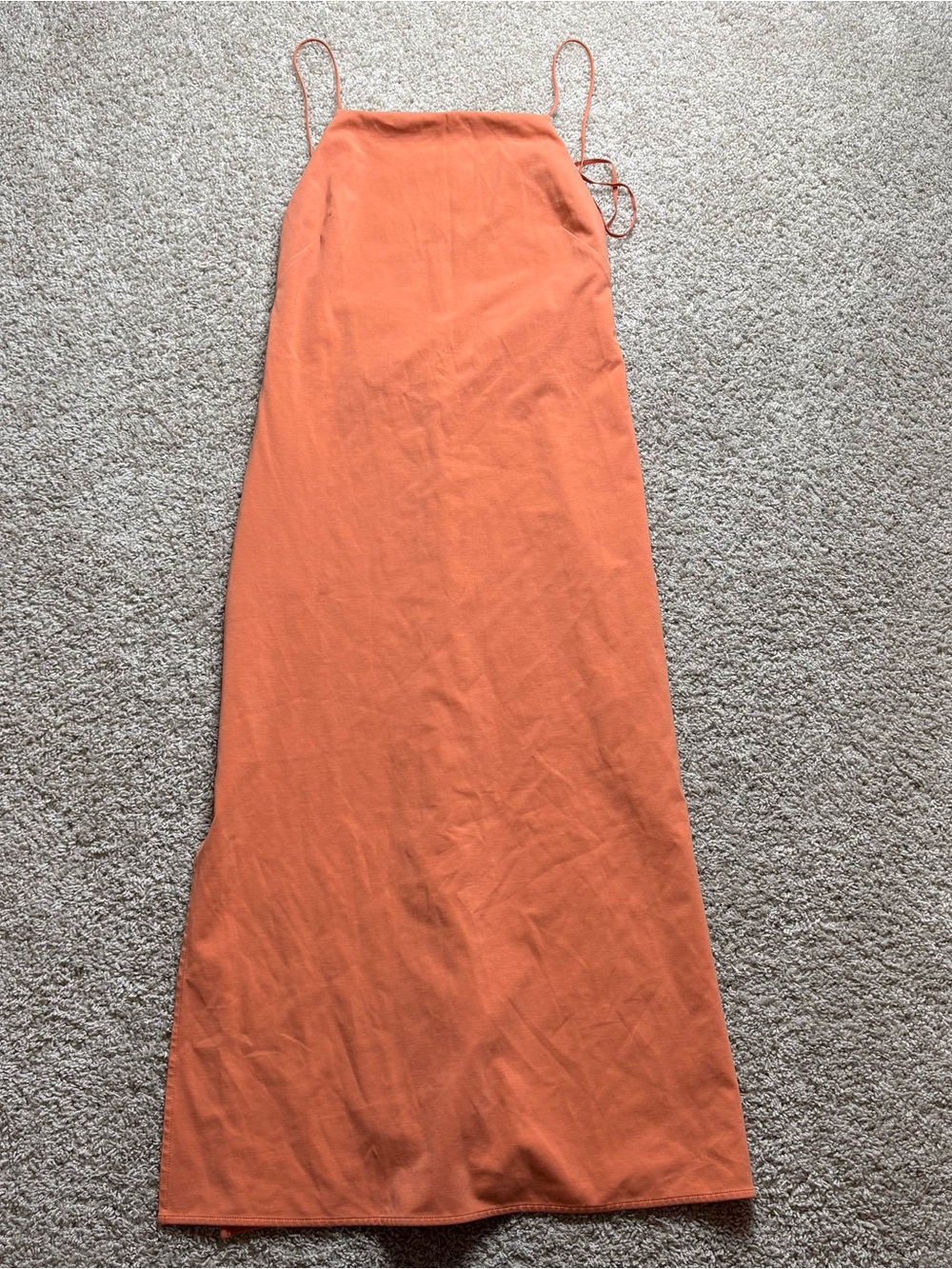 COS Open Back Midi Dress